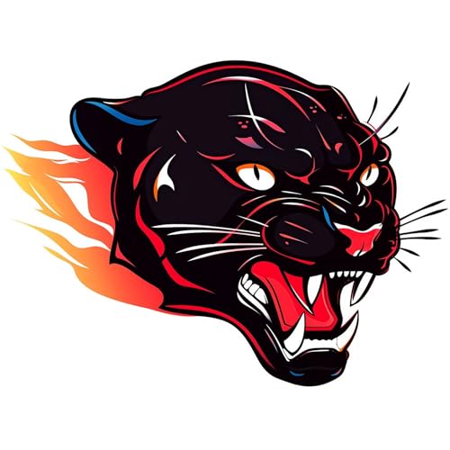 Black Panther Temporary Tattoos - 6 Sheets Waterproof