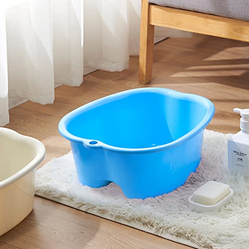 Foot Soaking Tub - 2 Pack Foot Bath Basin in Purple & Blue