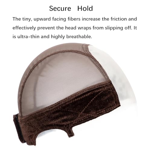 Glueless Wig Grip Cap with 4x5 Lace & Non-Slip Band