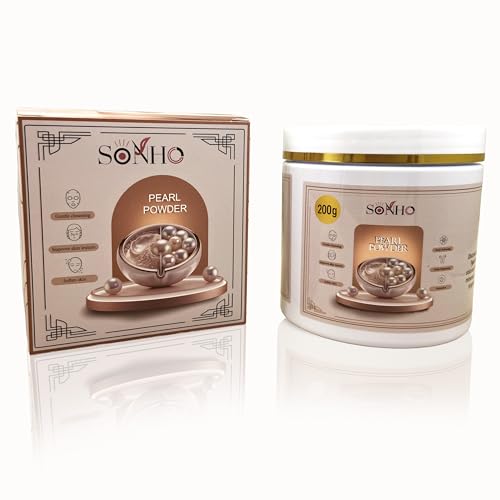 Freshwater Pearl Powder Organic 200g face masks skincare, makeup, setting powder,100% Natural Pearl Powder,DIY Skincare ?DIY Antioxidant, Deep Cleansing, Pore-Shrinking, Anti-Aging Mask