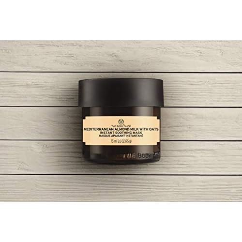 The Body Shop Mediterranean Almond Milk with Oats Instant Soothing Face Mask, 2.6 Oz