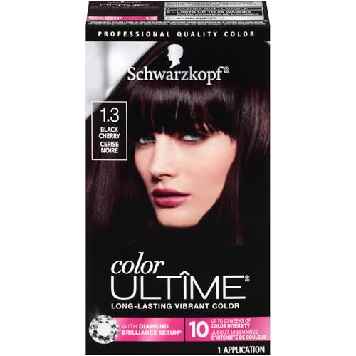 Schwarzkopf Color Ultime 1.3 Black Cherry Permanent Hair Dye