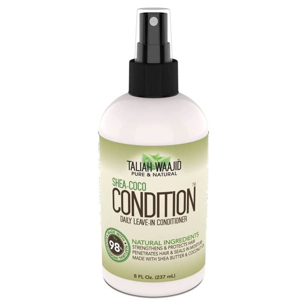 Taliah Waajid Shea-Coco Condition Daily Leave-in Conditioner 8 oz (Pack of 2)