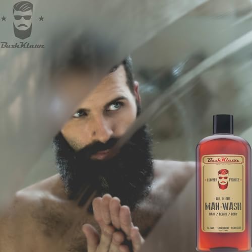Lumber Prince 3-in-1 Men's Shampoo, Conditioner & Body Wash