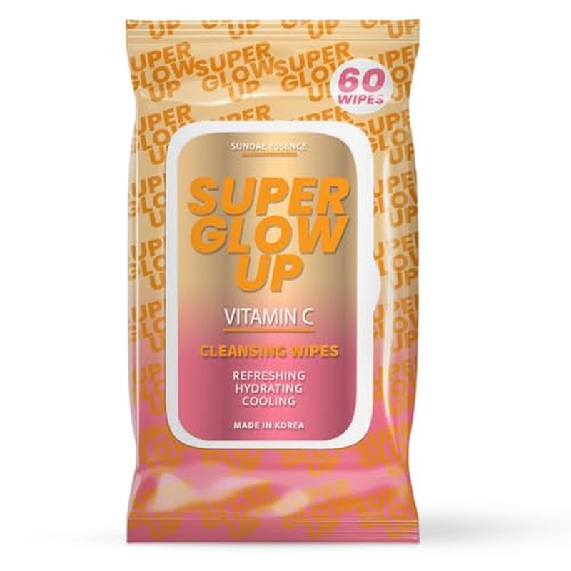 Vitamin C Facial Wipes - Hydrating, Anti-Aging Korean Skincare