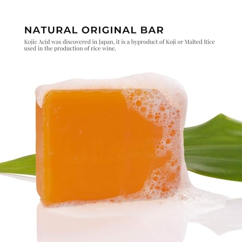 Kojie San Brightening Orange Kojic Acid Soap Bar 2 x 65g - Dark Spot Remover