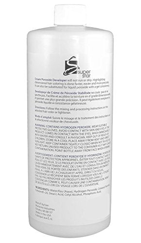 Super Star Cream Peroxide Developer 4oz