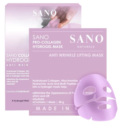 Overnight Collagen Face Mask - Made in Korea - Deep Collagen Anti Wrinkle Lifting Mask w/ Niacinamide, Hyaluronic Acid & Tripeptides for Anti Aging, Minimizing Pore Appearance, Lifting & Firming