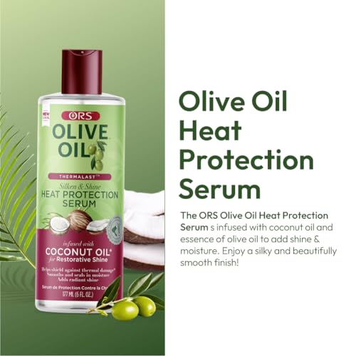 ORS Olive Oil Heat Protection Hair Serum 6oz