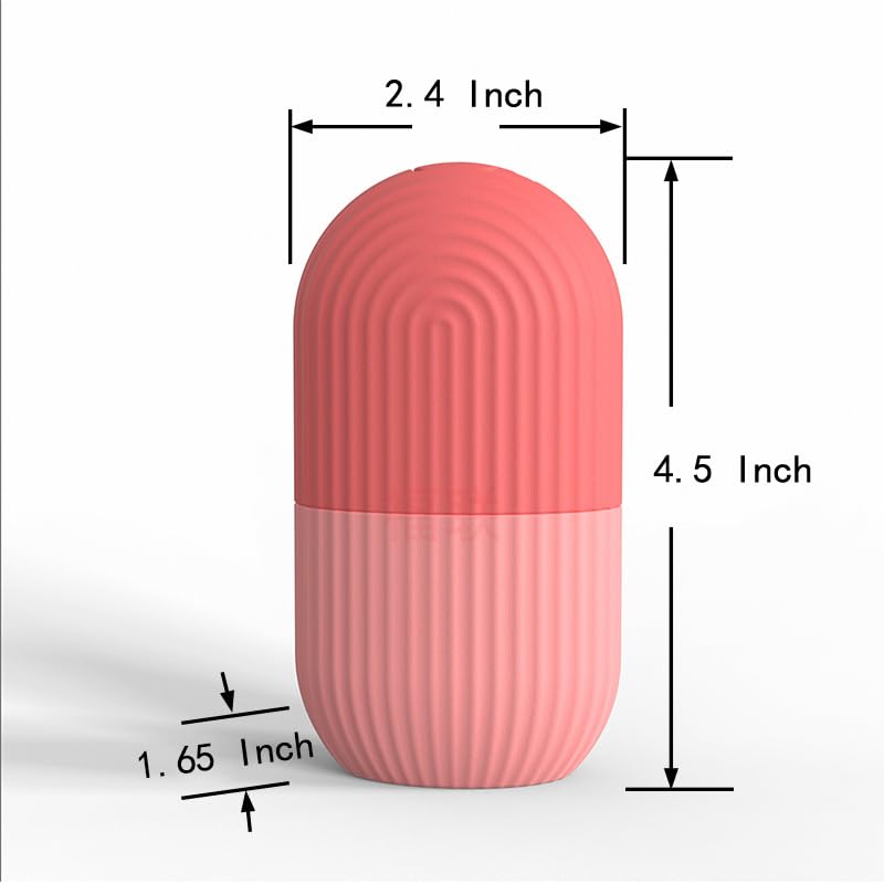 Ice Cube Roller Massager for Face - Reduce Puffiness & Migraine