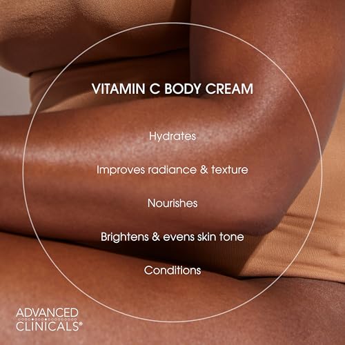 Advanced Clinicals Manuka Honey Hydrating Cream + Vitamin C Brightening Cream Set