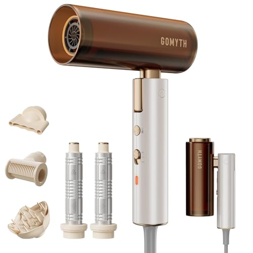 GOMYTH Travel Foldable 5-in-1 Plasma Hair Dryer | Dual Voltage