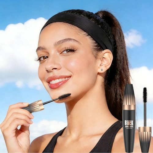 4D Silk Fiber Black Mascara - Volume & Lengthening