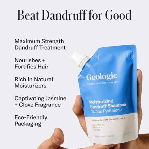 Geologie Moisturizing Dandruff Shampoo - 1% Zinc Pyrithione