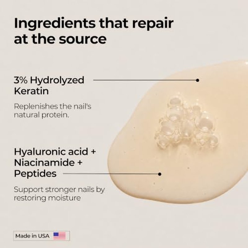 Nail Recovery Treatment for Gel & Acrylic Damage | Keratin Peptides