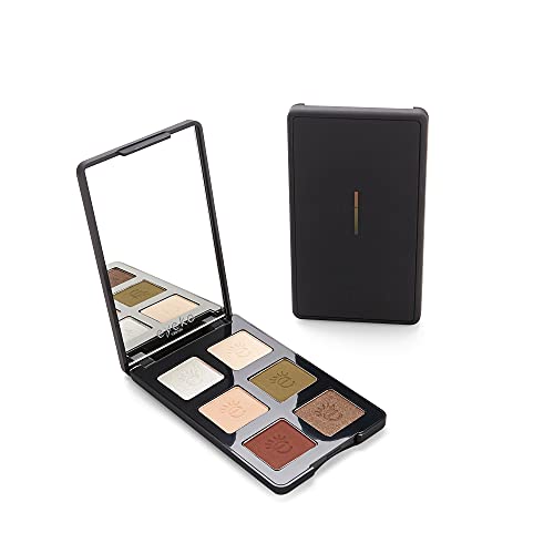 Eyeko Limitless Eyeshadow Palette 1 - High Pigment - 6 Shades - Blendable Light Nude Shades and Soft Shimmers - Vegan