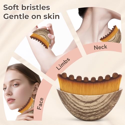 Lymphatic Drainage Face Brush - Jawline Sculpting Massager (2 Pcs)
