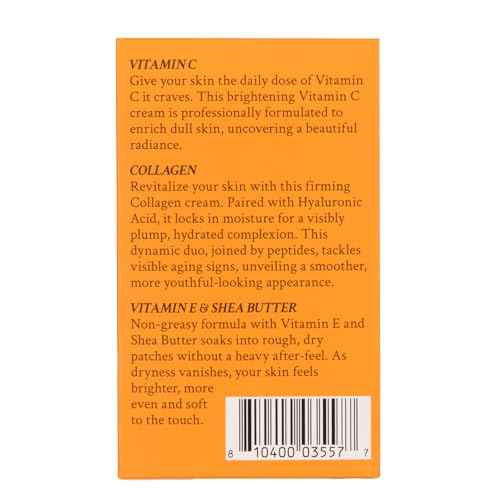 Elastalift Vitamin C Firming Face Cream Moisturizer Skin Care Facial Lotion, Potent Vitamin C Gel Cream For Face Targets Dry Skin, Age Spots, Wrinkles, Hyperpigmentation, & Sun Damaged Skin, 2 Fl Oz