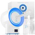 Pure Daily Care NanoSteamer Clinical 10-in-1 Smart Dermatologist Grade Ionic Facial Steamer - 2 Multi-Position Face Steamer Nozzles for Aromatherapy - 6 Pre-Porgrammed Modes - Include Extraction Set