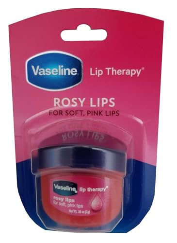 Vaseline Lip Therapy Rosy Lips Flavor Dry Chapped Lips 0.25 Oz (7g)