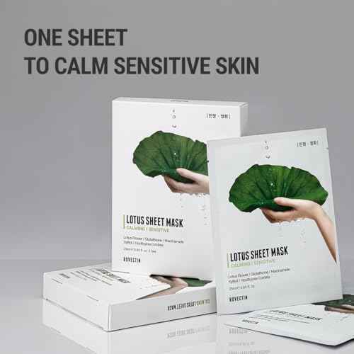 ROVECTIN Sheet Mask (Calming, 5 Count (Pack of 1))