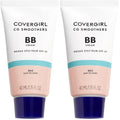 COVERGIRL Smoothers Lightweight BB Cream,Fair to Light 805,1.35 oz (Packaging May Vary) Lightweight Hydrating 10-In-1 Skin Enhancer with SPF 21 UV Protection,(Pack of 2)