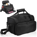 Hairstylist Travel Bag, Large Capacity Hairdresser Bag with Divider, Sturdy Barber Case Holder for Hair Stuff, Professional Cosmetology Organizer for Curling Iron Hair Straightener Supplies