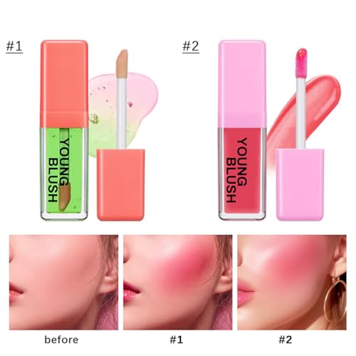 Color-Changing Blush Oil - Waterproof Liquid Rouge, 6.5ml