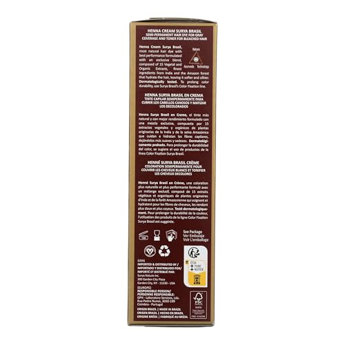 Surya Brasil Henna Cream Red - Natural Semi-Permanent Hair Color