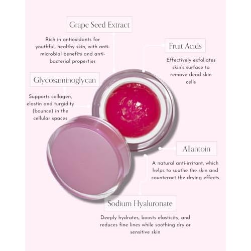 Radical Skincare Express Delivery Facial Enzyme Peel Mask Cleanser Exfoliator - Reveal Smooth, Supple, Polished Skin In Minutes | Paraben & Cruelty Free | Clinically Proven Results (1.7 oz)