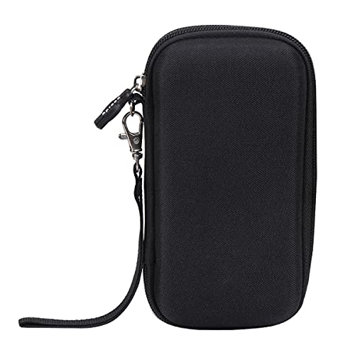 Aproca Case Compatible with Skull Shaver Pitbull Silver PRO SX5 Head and face Shaver, Portable Storage Bag for Accessories (Black-New)