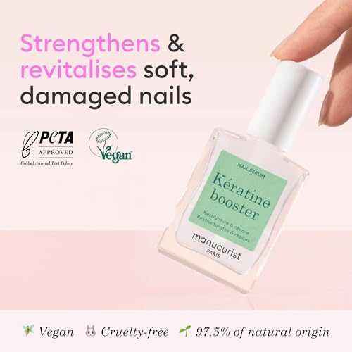 Manucurist Keratine Booster Plant-Based Nail Strengthener & Hardener