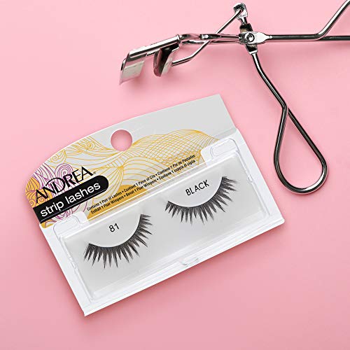 Andrea False Lashes Style 81 Black - 4 Pack