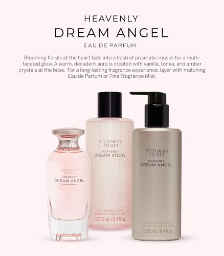 Victoria's Secret Fragrance Lotion, Dream Angel, Woody Gourmand, Skin Nourishing, 12 Ounce