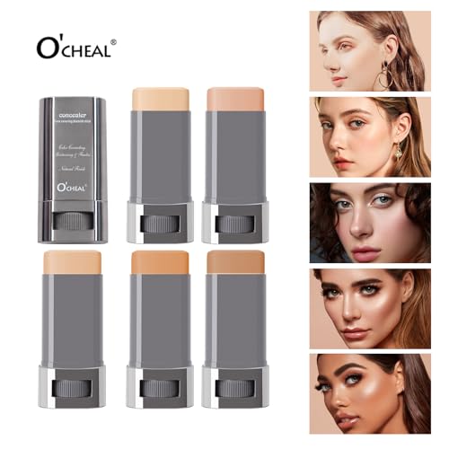 O'CHEAL Concealer Foundation Stick - Full Coverage Face Makeup #04