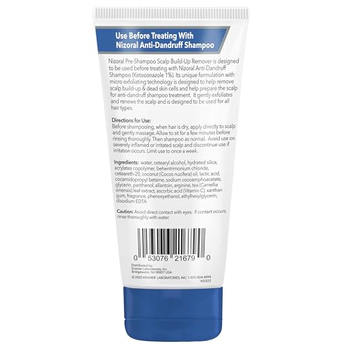 Nizoral Pre-Shampoo Scalp Exfoliator, 5 Oz Build-Up Remover