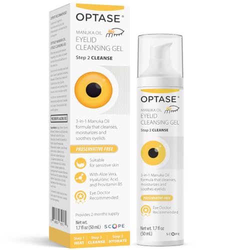 OPTASE Manuka Oil Eyelid Cleansing Gel 1.7 fl oz