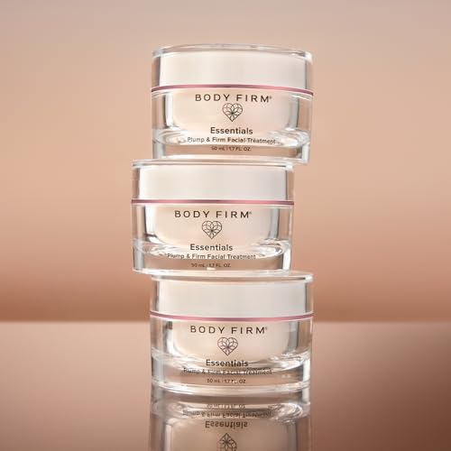 BODY FIRM Crepe Erase Plump & Firm Facial Treatment, Anti-Aging Skin Care, Hydrating Face Moisturizer, Night Cream for Face and Neck, Moisturizing and Firming, Supports Wrinkle & Crepe Skin, 1.7 fl oz