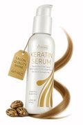 Keratin Hair Serum with Biotin & Collagen - Anti-Frizz Leave-In Treatment