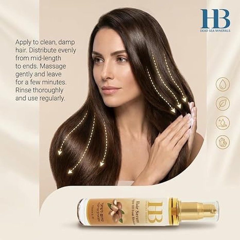Argan Oil Hair Serum 50ml – Frizz Control & Shine