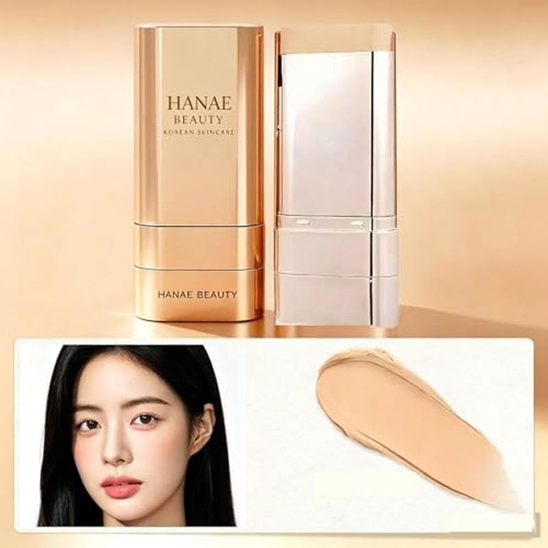 Hanae Korean Foundation Stick with Brush - Full Coverage