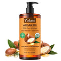 Yoken Pure Argan Oil 8oz - Cold Pressed Moroccan Oil for Hair & Skin