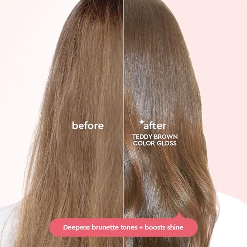 Glaze Supergloss Teddy Brown Semi-Permanent Hair Gloss - 6.4 fl oz