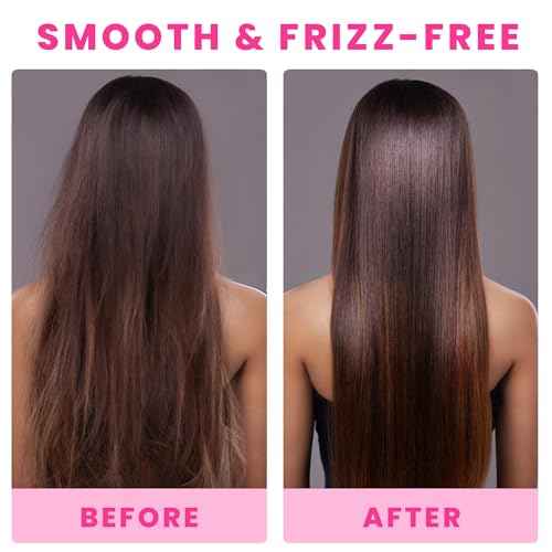 HUSSELL Hair Serum Bali Secret - no Rinse with Argan Macadamia & Avocado Oils - Vitamins A, E, Pro B5 - Conditioner for Women & Men - Travel-Size