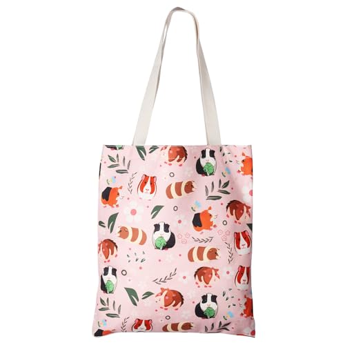XYANFA Guinea Pig Makeup Bag - Cute Animal Gifts For Girls & Women - Zipper Pouch (Tote Bag)