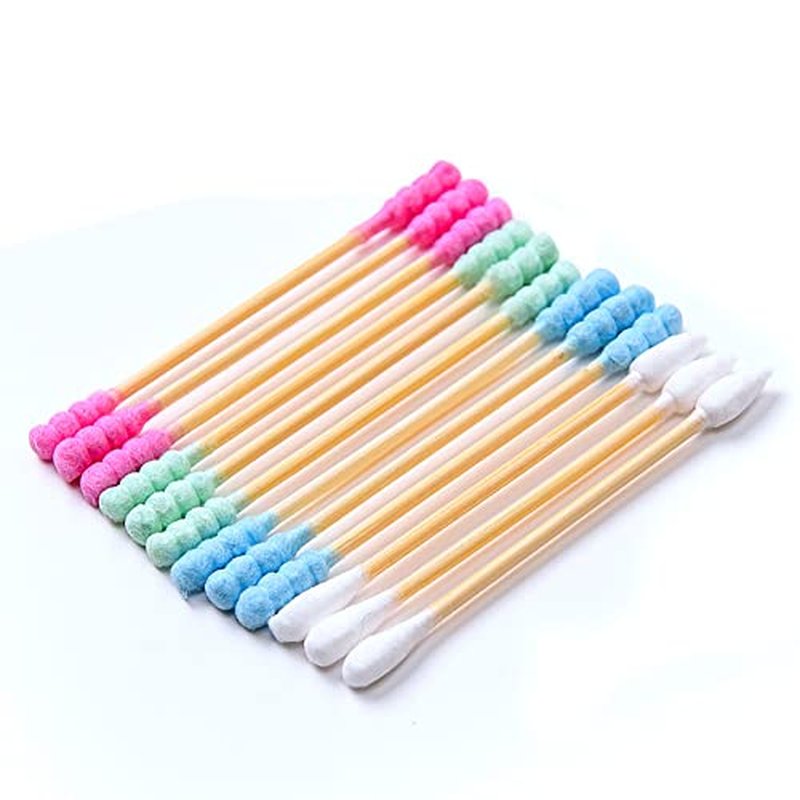 200 Pcs Double Head Cotton Swabs for Makeup & Cleaning