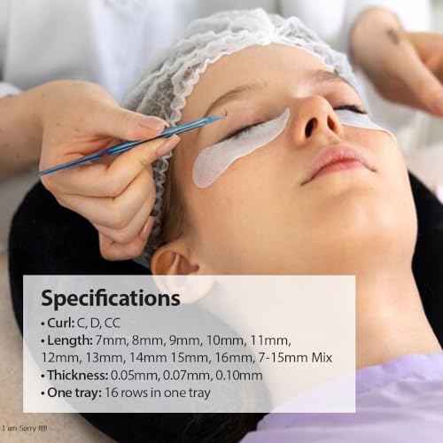 Cashmere Premium Eyelash Extensions 0.03 D 8-16mm Mixed Length & Easy Fan Lashes 0.05 D 20-25mm Mixed Length