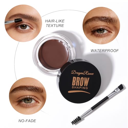 Eyebrow Pen & Pomade Kit - 2-in-1 Microblading Pencil, Waterproof