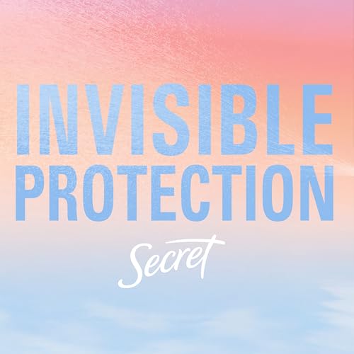 Secret Whole Body Deodorant Spray Travel Size 1 oz Peach Vanilla - 72HR Odor Protection, Aluminum-Free, Clear, Dermatologist Tested