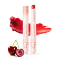 RUNBEN Kids Tinted Lip Balm, Fresh Cherry Lips Gloss, 24H Moisturizing, Safe & Non-toxic Lipstick for Kids & Teen, Birthday Makeup Gift for Girls, 2g